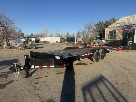 New 2026 Midsota 8.6x22 Widebody 17.6 GVWR Flatbed Trailer