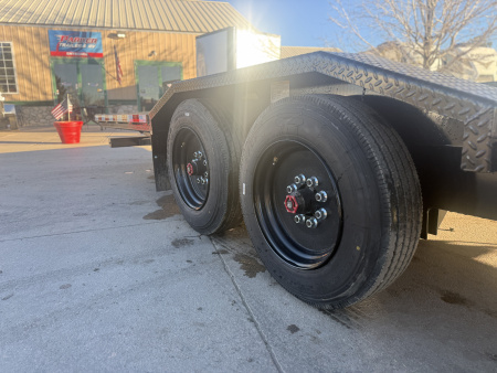 New 2026 Midsota 8.6x22 Widebody 17.6 GVWR Flatbed Trailer