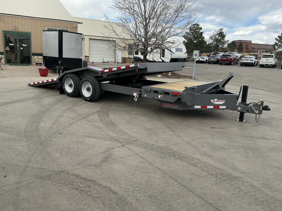 New 2026 Midsota 8.6x22 17.6 GVWR Flatbed Trailer