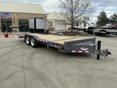 New 2026 Midsota 8.6x22 17.6 GVWR Flatbed Trailer