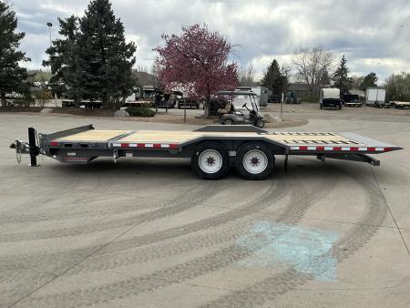 New 2026 Midsota 8.6x22 17.6 GVWR Flatbed Trailer