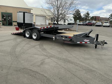 New 2026 Midsota 8.6x22 17.6 GVWR Flatbed Trailer