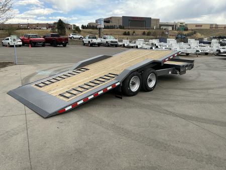 New 2026 Midsota 8.6x22 17.6 GVWR Flatbed Trailer