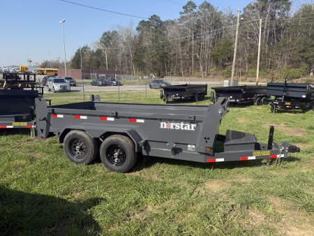 New 2026 Norstar DCB 10K 6X12 RAMPS TARP Dump Trailer