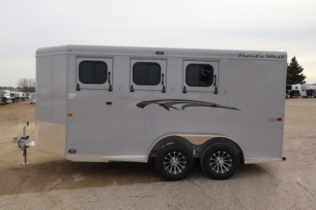 New 2026 Trails West 3HR BP Horse Trailer