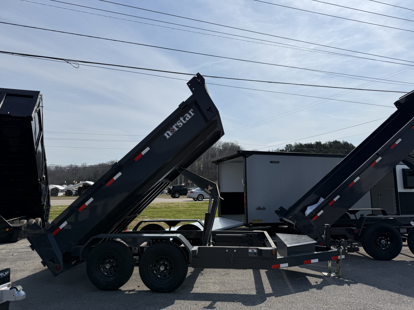 New 2026 Norstar DCB 10K 6X12 RAMPS TARP Dump Trailer