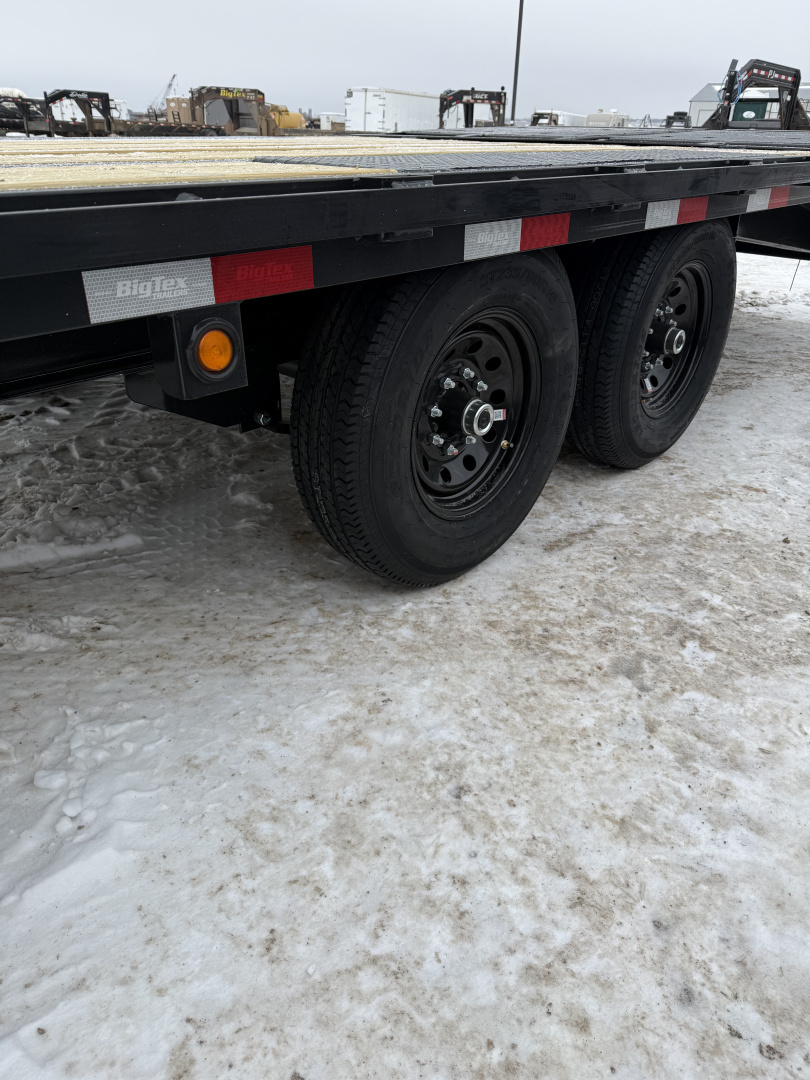 New 2026 Big Tex Trailers 14GN-30D5A Flatbed Trailer