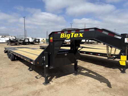New 2026 Big Tex Trailers 25GN-30D5A Flatbed Trailer