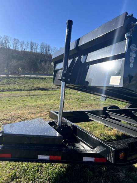 New 2026 Iron Bull DTB 83X16 TELESCOPIC Dump Trailer