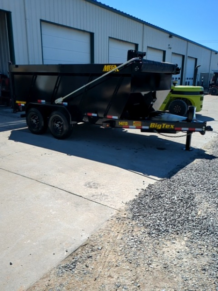 New 2026 Big Tex Trailers 14TD 4' sides Dump Trailer