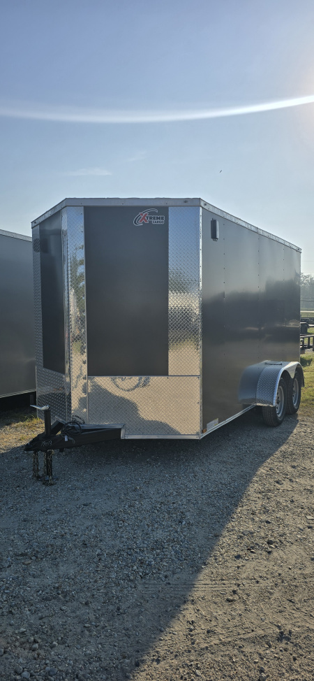 New 2026 Xtreme Cargo Trailers 7 X 14 TA POLY Cargo / Enclosed Trailer
