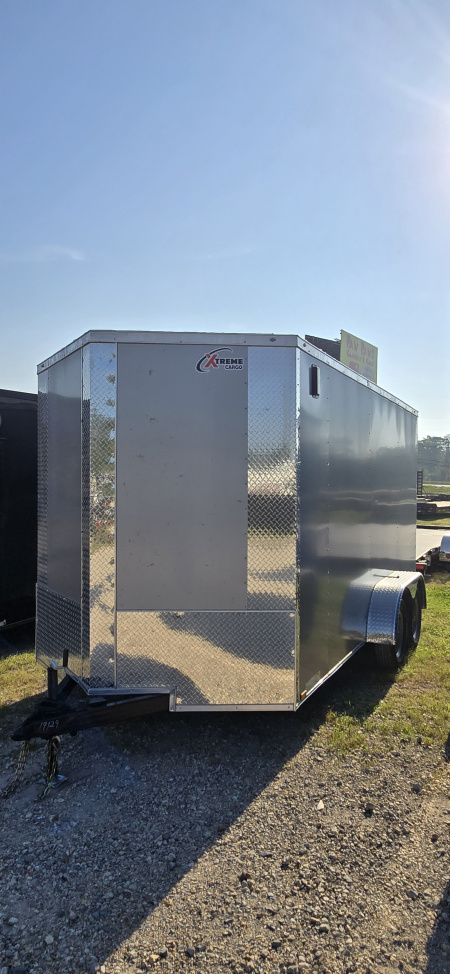 New 2026 Xtreme Cargo Trailers 7 X 14 TA POLY Cargo / Enclosed Trailer