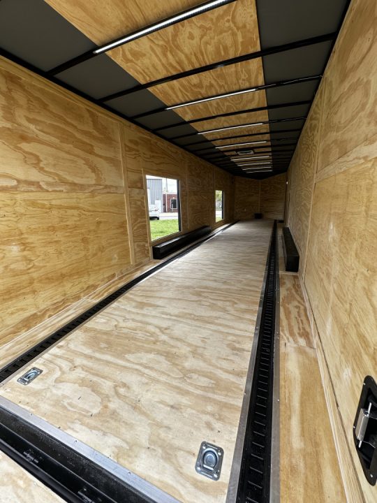 New 2026 Rock Solid Cargo 8.5x36 Car Hauler-SCRATCH SALE- 7000LB Spread Torsion- HD Ramp- 10" Bogey Wheels - 2 - Escape Doors Car Hauler