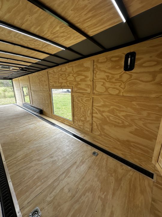 New 2026 Rock Solid Cargo 8.5x36 Car Hauler-SCRATCH SALE- 7000LB Spread Torsion- HD Ramp- 10" Bogey Wheels - 2 - Escape Doors Car Hauler
