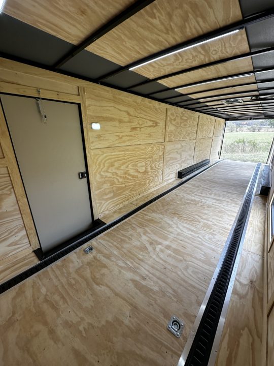 New 2026 Rock Solid Cargo 8.5x36 Car Hauler-SCRATCH SALE- 7000LB Spread Torsion- HD Ramp- 10" Bogey Wheels - 2 - Escape Doors Car Hauler