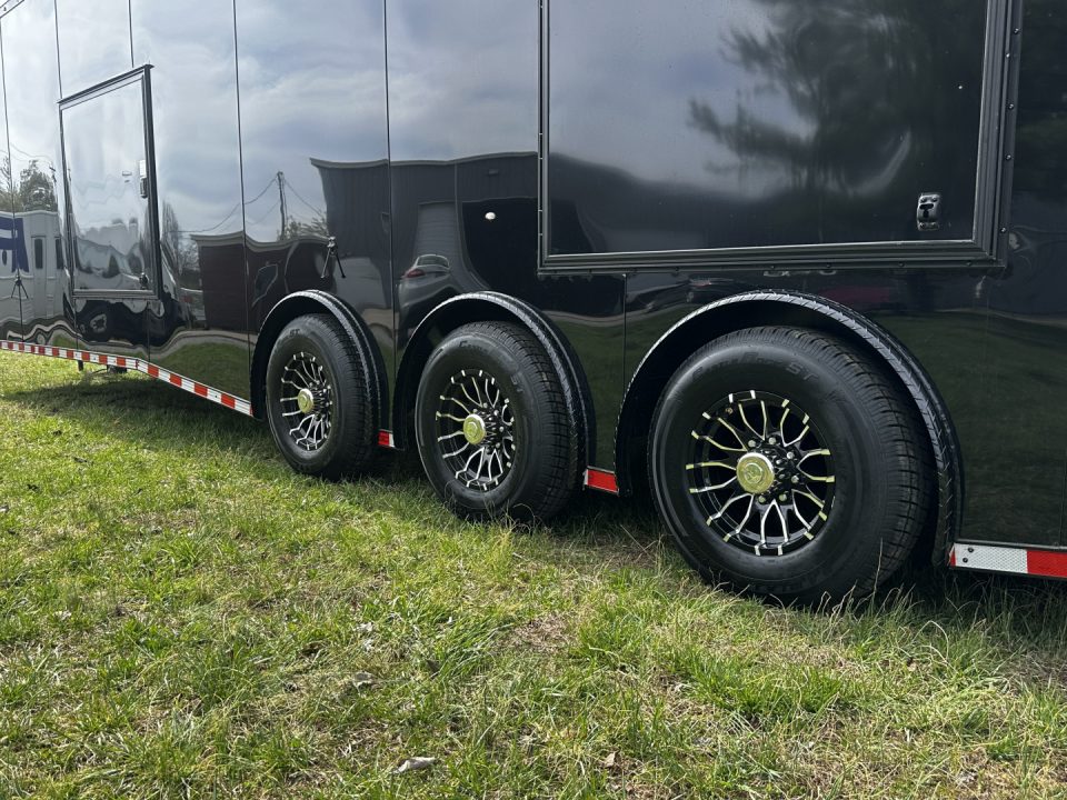 New 2026 Rock Solid Cargo 8.5x36 Car Hauler-SCRATCH SALE- 7000LB Spread Torsion- HD Ramp- 10" Bogey Wheels - 2 - Escape Doors Car Hauler