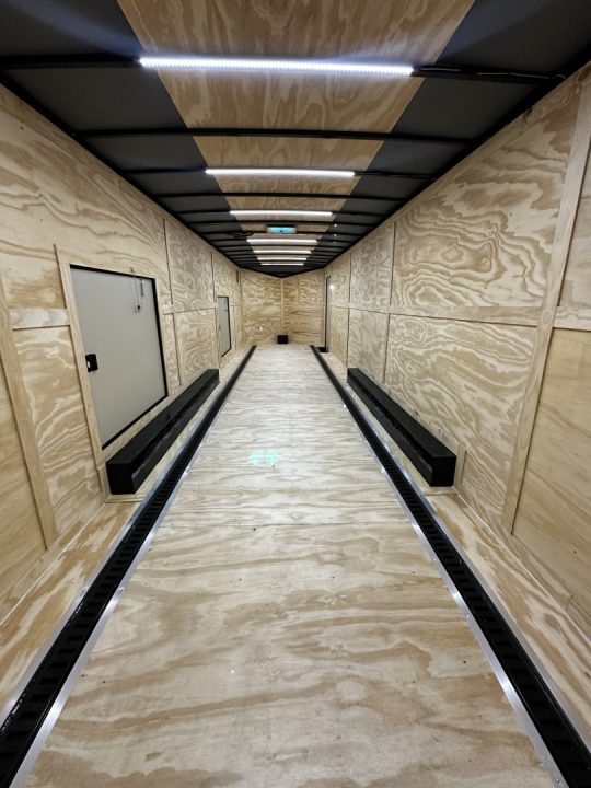New 2026 Rock Solid Cargo 8.5x36 Car Hauler-SCRATCH SALE- 7000LB Spread Torsion- HD Ramp- 10" Bogey Wheels - 2 - Escape Doors Car Hauler