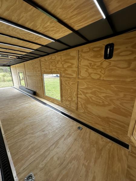 New 2026 Rock Solid Cargo 8.5x36 Car Hauler-SCRATCH SALE- 7000LB Spread Torsion- HD Ramp- 10" Bogey Wheels - 2 - Escape Doors Car Hauler