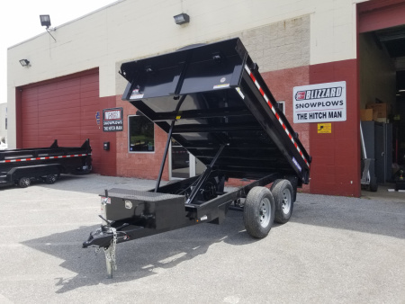 New 6 x 10 Sure-Trac Deckover Dump Trailer 10k