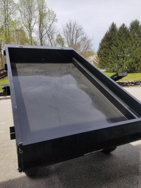 New 6 x 10 Sure-Trac Deckover Dump Trailer 10k