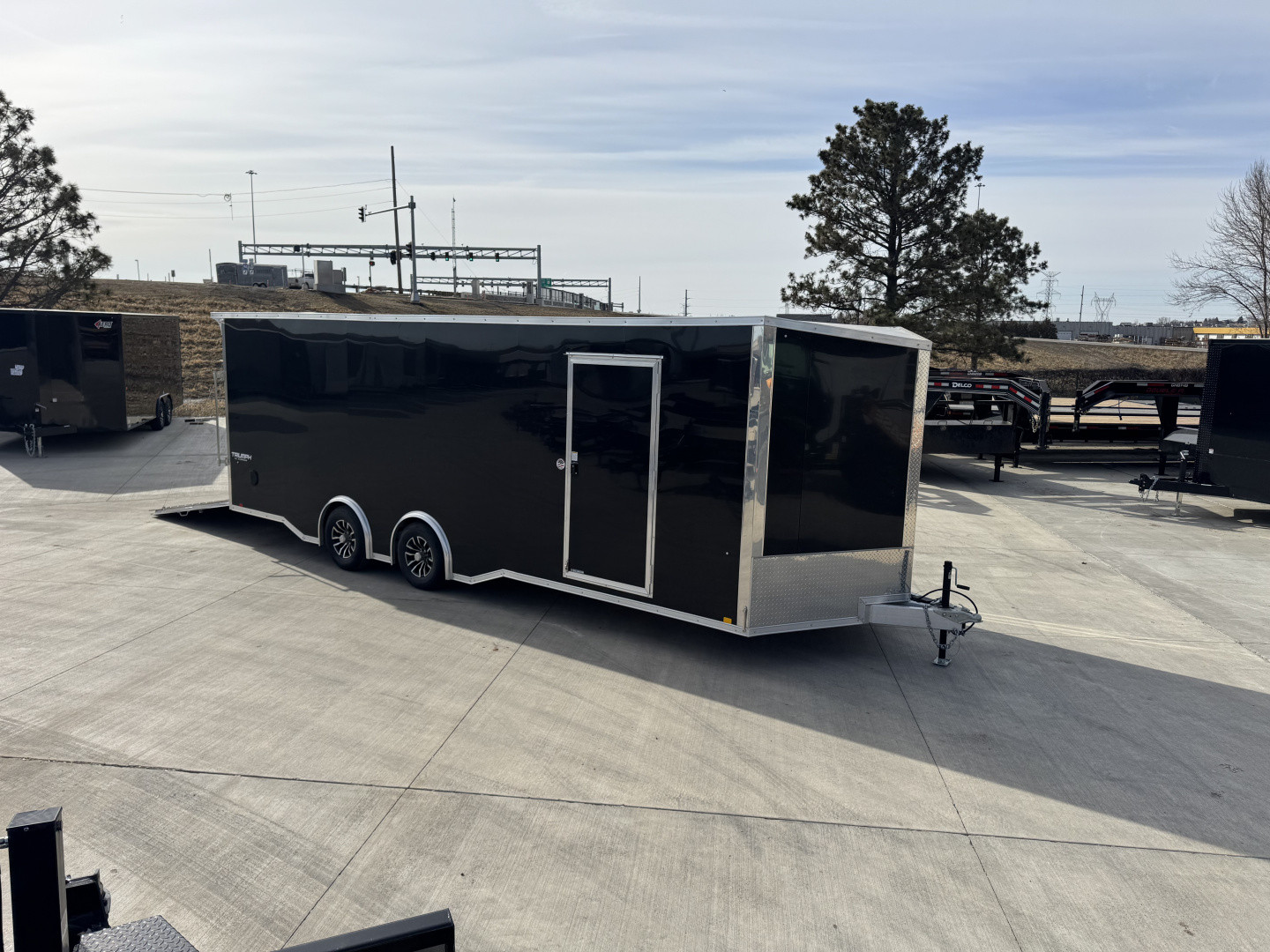 New NEW 2026 Formula ALUMINUM 8.5x24 +V, 7’ TALL, WHITE Interior, QUALITY Enclosed Rear Ramp Car Hauler Cargo Trailer