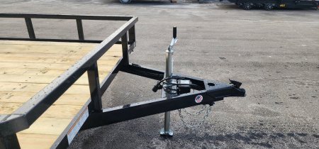 New 7 x 14 Sure-Trac Tube Top Utility Trailer 5k*** Brakes