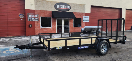 New 7 x 14 Sure-Trac Tube Top Utility Trailer 5k*** Brakes