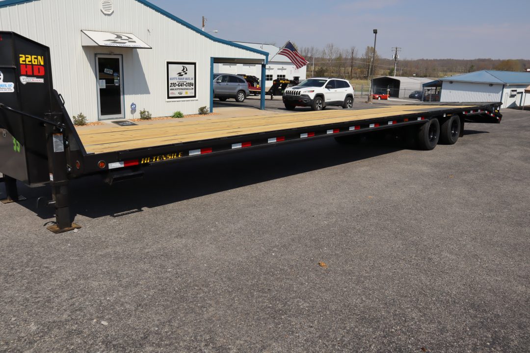 New 2026 Big Tex Trailers 22GN 35+5 Flatbed Trailer w/ Mega Ramps