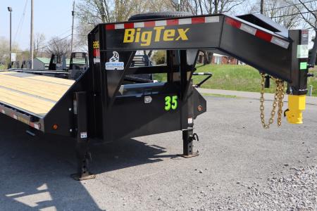 New 2026 Big Tex Trailers 22GN 35+5 Flatbed Trailer w/ Mega Ramps