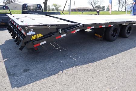 New 2026 Big Tex Trailers 22GN 35+5 Flatbed Trailer w/ Mega Ramps