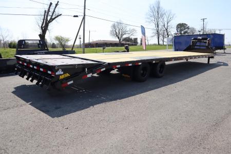 New 2026 Big Tex Trailers 22GN 35+5 Flatbed Trailer w/ Mega Ramps