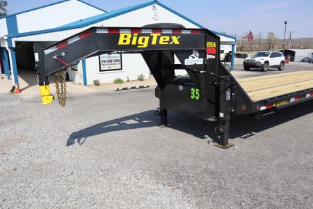 New 2026 Big Tex Trailers 22GN 35+5 Flatbed Trailer w/ Mega Ramps
