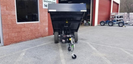 New 4.5 x 8 Sure-Trac Single Ram Utility Dump Trailer 3k