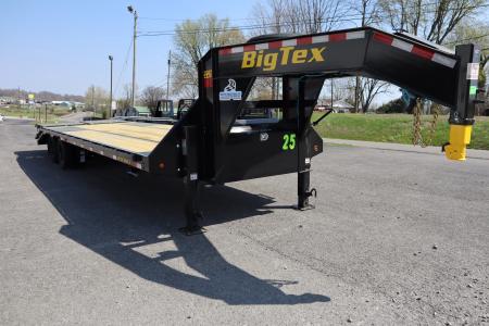 New 2026 Big Tex Trailers 22GN 25+5 Flatbed Trailer w/ Mega Ramps