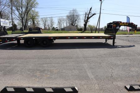 New 2026 Big Tex Trailers 22GN 25+5 Flatbed Trailer w/ Mega Ramps