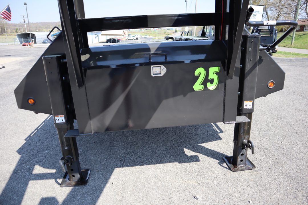 New 2026 Big Tex Trailers 22GN 25+5 Flatbed Trailer w/ Mega Ramps