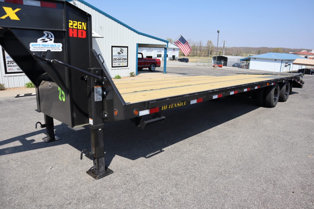 New 2026 Big Tex Trailers 22GN 25+5 Flatbed Trailer w/ Mega Ramps