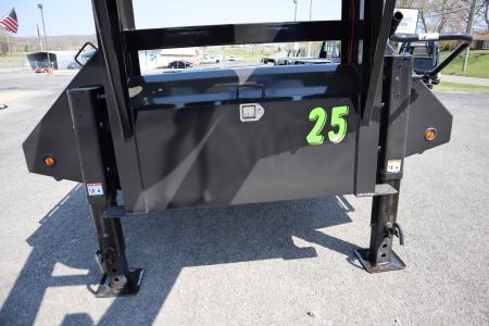 New 2026 Big Tex Trailers 22GN 25+5 Flatbed Trailer w/ Mega Ramps