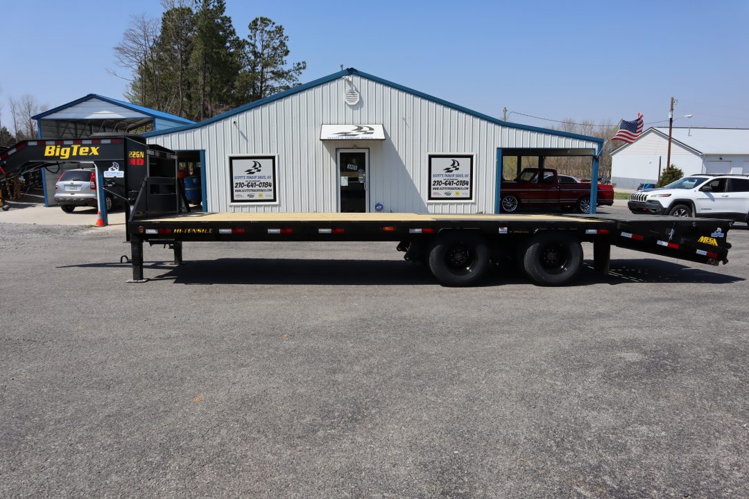 New 2026 Big Tex Trailers 22GN 20+5 Flatbed Trailer w/ Mega Ramps