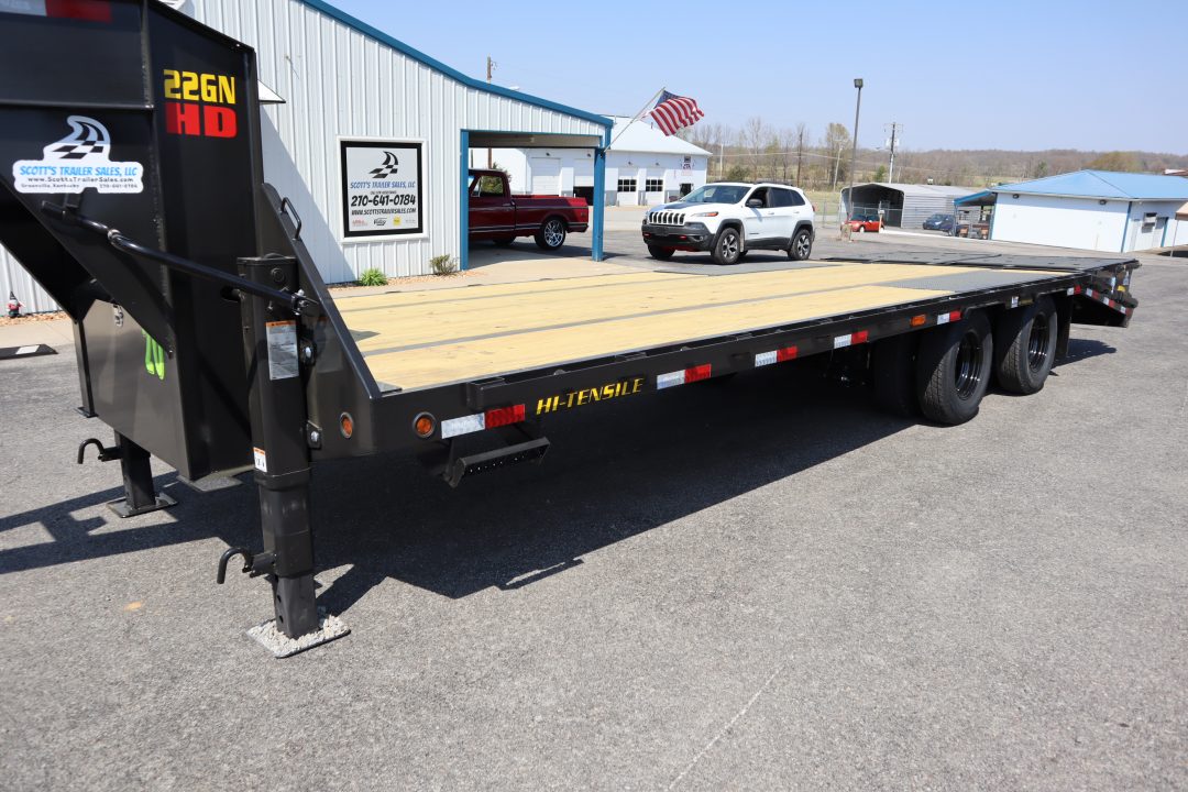 New 2026 Big Tex Trailers 22GN 20+5 Flatbed Trailer w/ Mega Ramps