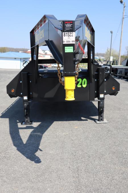 New 2026 Big Tex Trailers 22GN 20+5 Flatbed Trailer w/ Mega Ramps