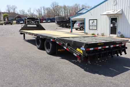 New 2026 Big Tex Trailers 22GN 20+5 Flatbed Trailer w/ Mega Ramps