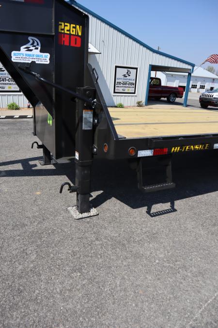 New 2026 Big Tex Trailers 22GN 20+5 Flatbed Trailer w/ Mega Ramps