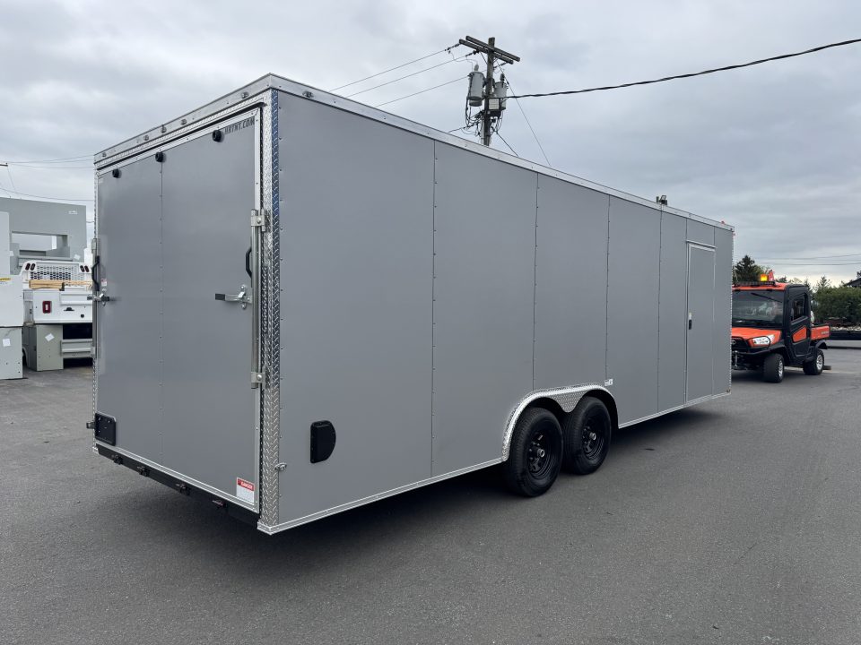 New 2026 Maximum Cargo Trailers 8.5X24 TA3 Cargo / Enclosed Trailer *SILVER