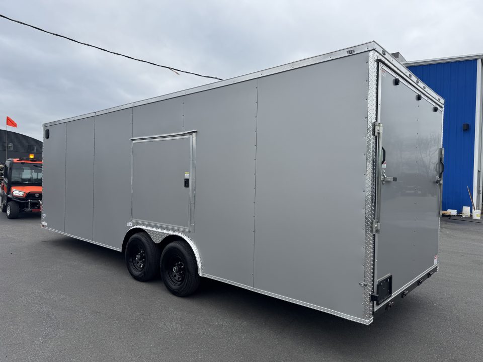 New 2026 Maximum Cargo Trailers 8.5X24 TA3 Cargo / Enclosed Trailer *SILVER
