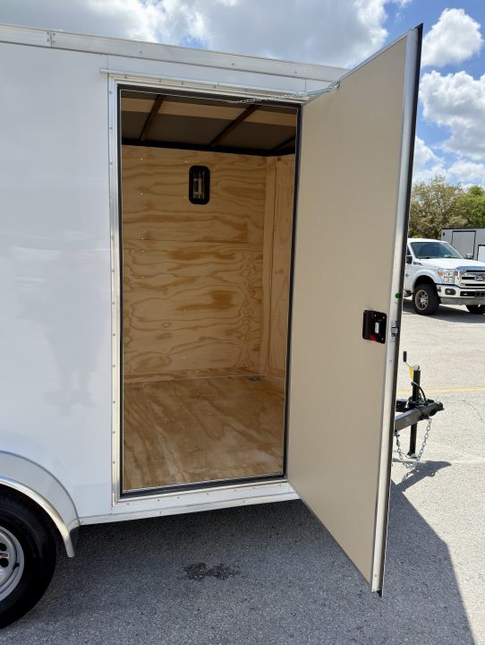 New 2026 Rock Solid Cargo 7x14 7K Rear Ramp Door Cargo / Enclosed Trailer