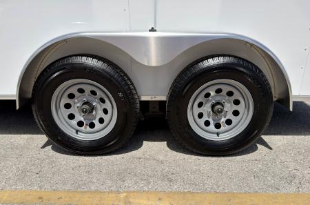 New 2026 Rock Solid Cargo 7x14 7K Rear Ramp Door Cargo / Enclosed Trailer