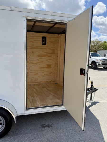 New 2026 Rock Solid Cargo 7x14 7K Rear Ramp Door Cargo / Enclosed Trailer