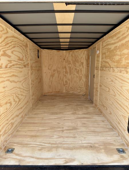 New 2026 Rock Solid Cargo 7x14 7K Rear Ramp Door Cargo / Enclosed Trailer