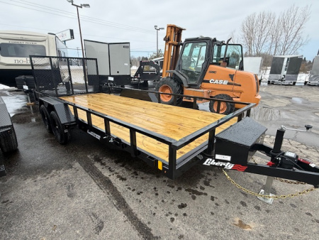 New 2026 Liberty 7X18 Utility Trailer